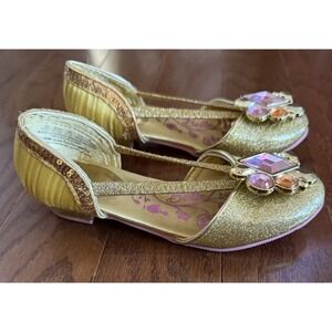 Disney Store Princess Belle Shoes Girls Size 11/12 Costume Dress Up Pretend Play